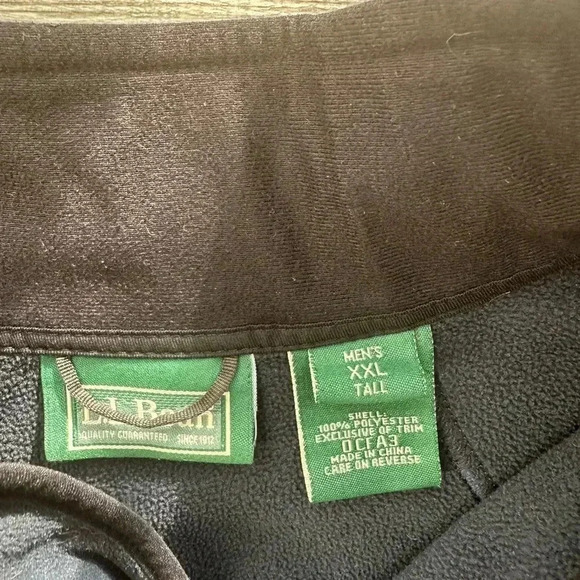 Vintage LLBean zip up sweater tall XXL - Picture 4 of 5